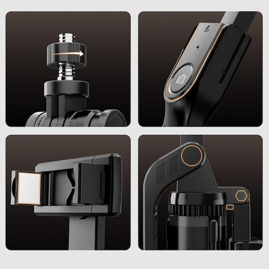 Orico Spm170 Selfie Stick Τρίποδο Κινητού Bluetooth Μαύρο