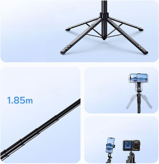Orico Selfie Stick Τρίποδο Κινητού Bluetooth Μαύρο
