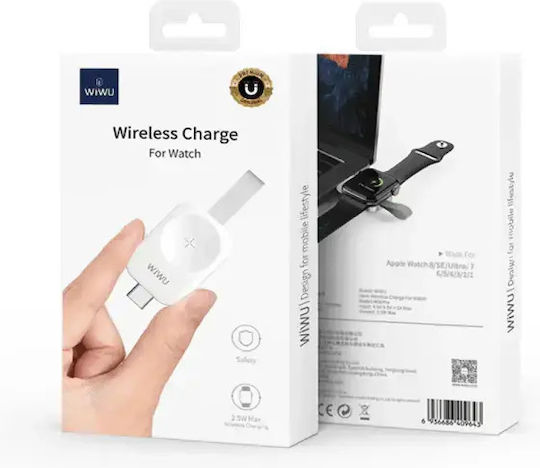 Wiwu Magnetic Wireless Charger for M16 Pro White