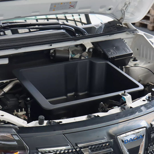 Rati-frunk Dacia Spring 2021-2024 Dacia Spring 2024> Πρακτικός Εμπρός Αποθηκευτικός Χώρος 20l Καλώδια Φόρτισης Καθημερινή Οργάνωση Ηλεκτρικών Ιχ-1 Τεμ V01943/rt V01943/rt
