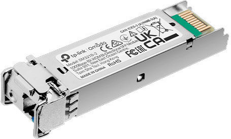 TP-LINK Трансивър TL-SM321B-2 SFP Едномодов Оптичен Кабел (SMF) 1 Брой