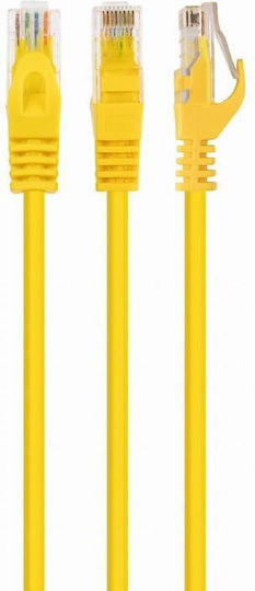Cablexpert U/UTP Kat.6 Ethernet-Netzwerkkabel 1m Gelb