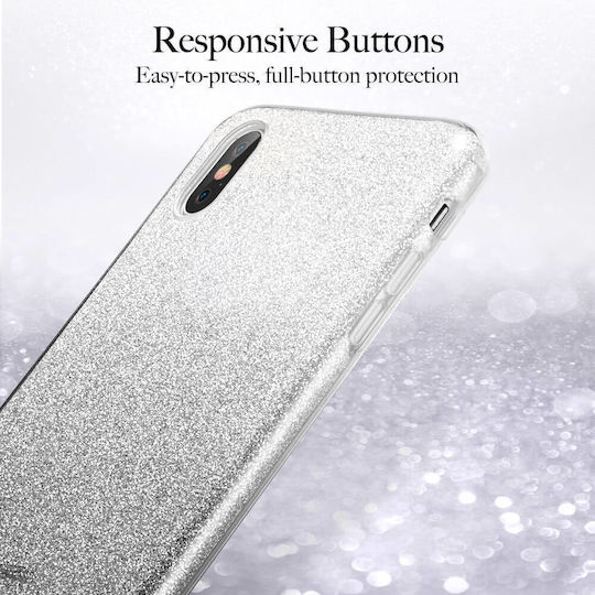 ESR Make Up Back Cover Silicon Ombra Black (iPhone XS Max)