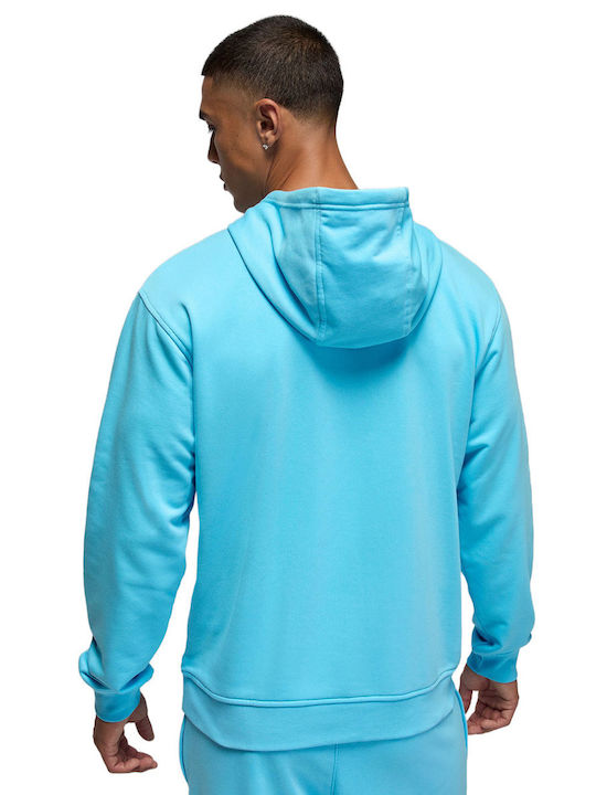 Jordan Sport Crossover Φούτερ Blue Chili / Black με Κουκούλα