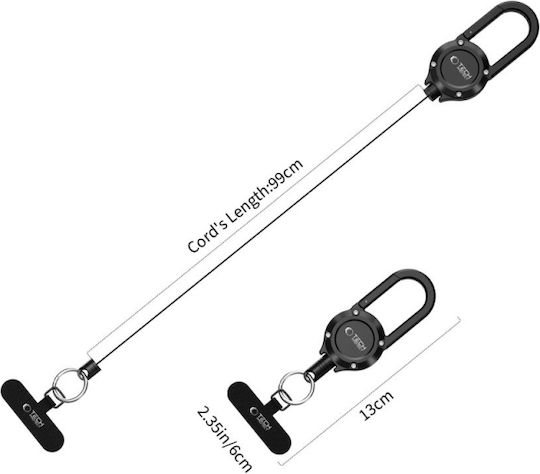 Tech-Protect Διακοσμητικό Κινητών Μαύρο