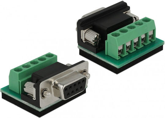 Delock Usb 2.0 To Rs-422/485 Serial Db9 Adapter Surge Protection 600 W Extended Temperature Range Delock 64055