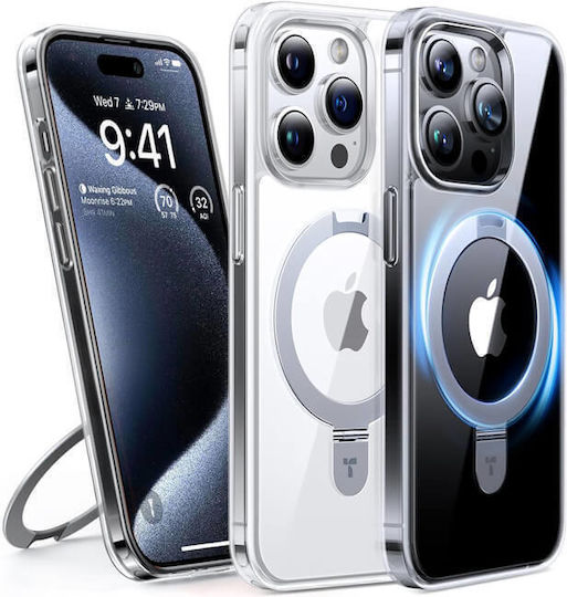 Torras Back Cover Silicone Transparent (iPhone 15 Pro)