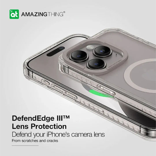 AmazingThing Titan 360 Vollschutz Silikon / Kunststoff Gray (iPhone 17 Pro Max / iPhone 17 Pro / iPhone 16 Pro Max)