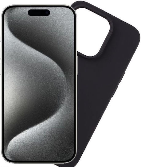 Volte-Tel Back Cover Σιλικόνης Μαύρο (Moto G50)