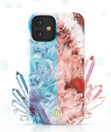 Kingxbar Agate Series Задна корица Пластмаса Син (iPhone 12 mini)