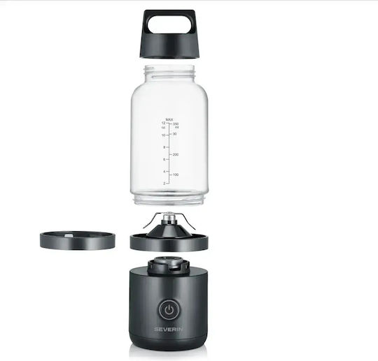 Severin Severin Mixer mit Tritan Kanäta 350 ml 7.4V Schwarze