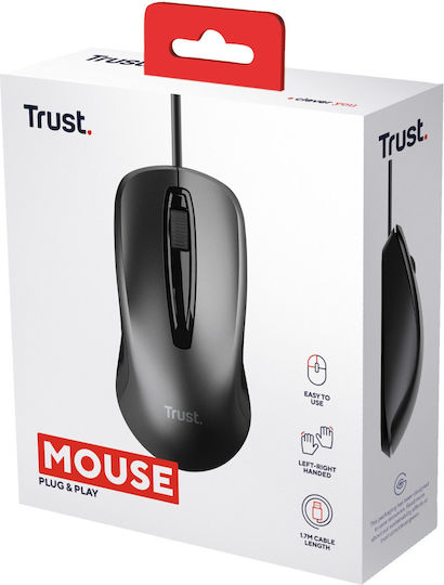 Trust 24657 Wired Black Mouse