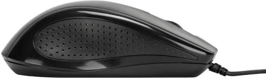 Targus Antimicrobial Wired Mouse Black