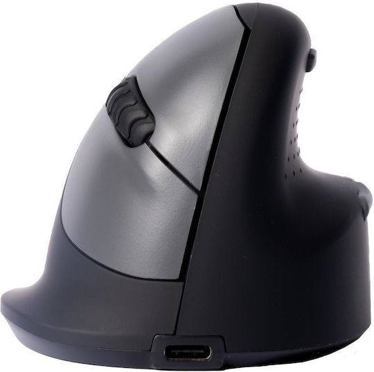 R-Go Tools HE Mouse Ασύρματο Εργονομικό Bluetooth Ποντίκι Μαύρο