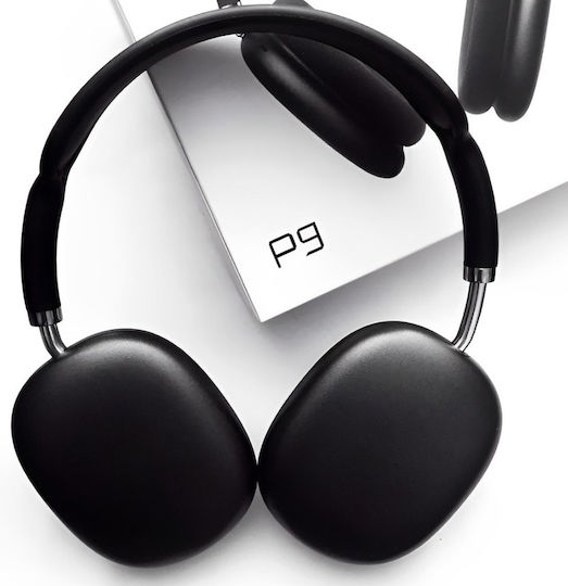 P9 Безжични Bluetooth Over Ear Слушалки с 5 часа Работа Черни