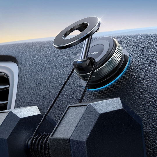 Joyroom Jr-zs501 Magnetic Car Mount Magsafe Compatible Dashboard – Dark Gray