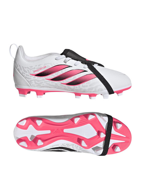 Predator Club FG/MG Ghete de Fotbal Pentru Copii Cu Crampoane Bej