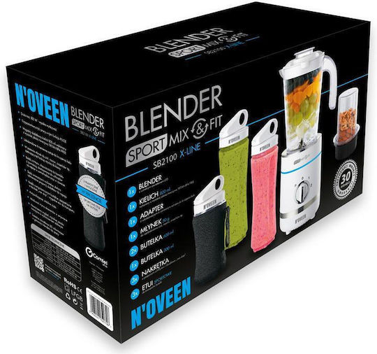 Blender with Tritan Jug 800 ml 500W White SB2100X-lineWhite