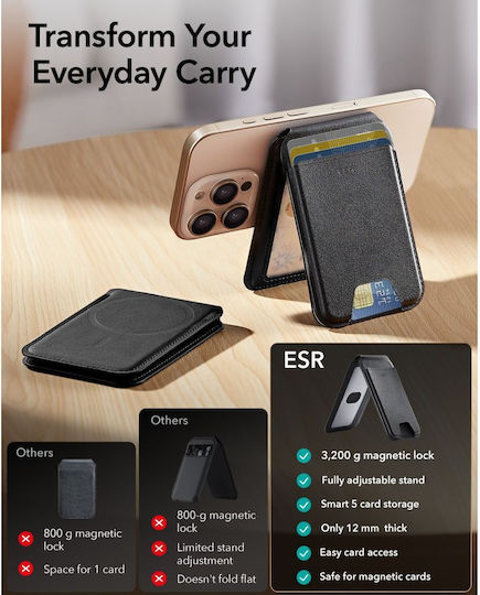 ESR Classic Desk Stand for Mobile in Black color