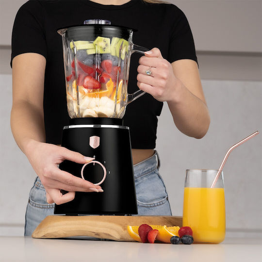 Berlinger Haus Blender cu cană din plastic 1,5 l negru BH-9821