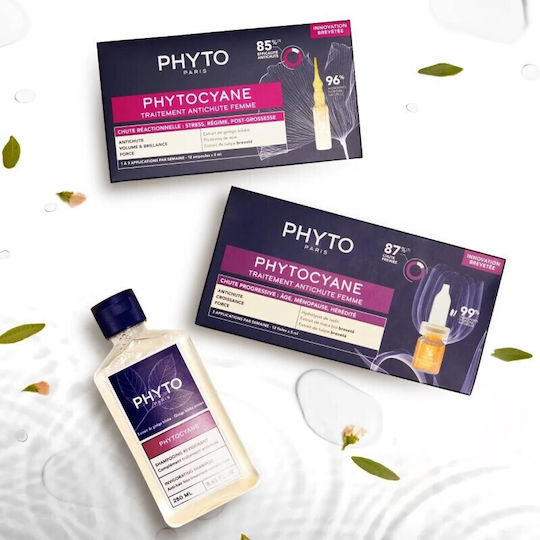 Phyto Phytocyane Shampoos against Hair Loss for All Hair Types 250ml