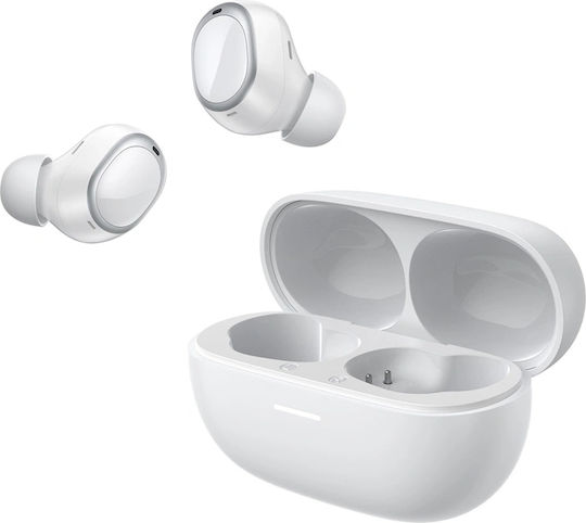 QCY MeloBuds A30 Bluetooth Handsfree Ακουστικά με Αντοχή στον Ιδρώτα και Θήκη Φόρτισης Λευκά