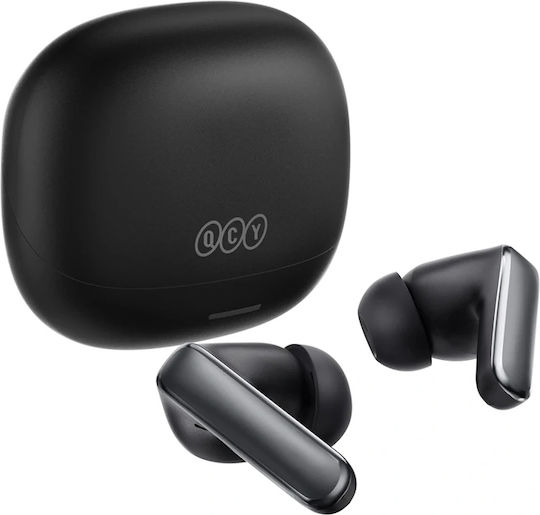 QCY MeloBuds N65 Безжични слушалки с Устойчивост на изпотяване и Калъф за зареждане Черни