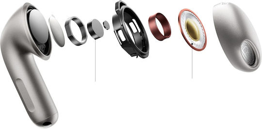 Xiaomi Buds 6 Bluetooth Kopfhörer mit Schweißbeständigkeit und Ladekoffer Pearl Weiß