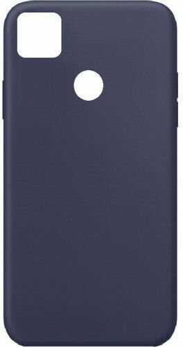 Back Cover Σιλικόνης / Υφασμάτινο Navy Μπλε (Redmi 9C)