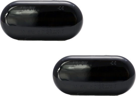 Tinted Flash LED Renault Clio Kangoo Laguna Megane Twingo Smart Fortwo 450 2 Pieces