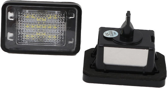 Mercedes-Benz GLK LED License Plate Lights Set 2 Pieces