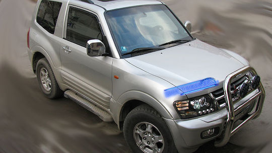 Front Lights Angel Eyes for Mitsubishi Pajero 2pcs
