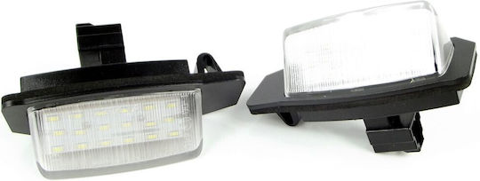 Einparts LED License Plate Lights Mitsubishi Outlander 2 Pieces