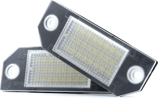 Einparts LED License Plate Lights Ford Focus 2003-2008 2 Pieces