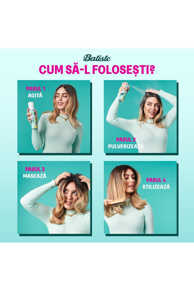 Batiste Fresh Ξηρό Σαμπουάν Διατήρησης Χρώματος για Βαμμένα Μαλλιά 200ml