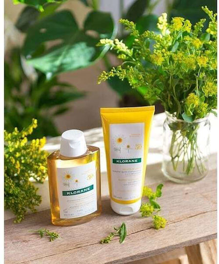 Klorane Chamomile за Руси Кичури Шампоан Възстановяване/Подхранване и Обем за Оцветени Коса 200ml