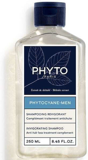 Phyto Phytocyane Men Σαμπουάν κατά της Τριχόπτωσης για Όλους τους Τύπους Μαλλιών 250ml