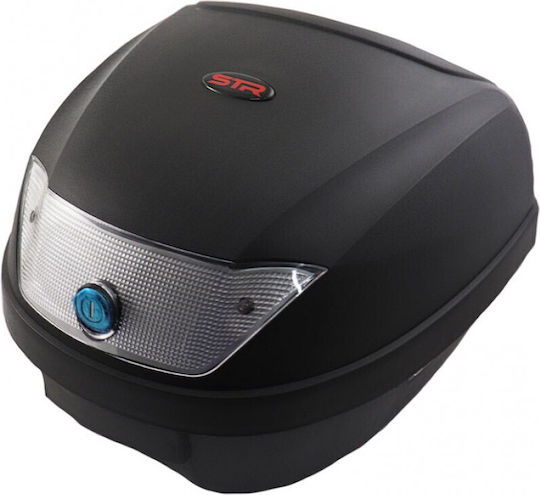 STR TEC Căsuță Motocicletă 28lt Neagră