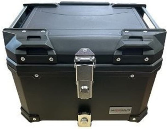 Maximus MX702 Motorcycle Aluminum Top Case 45lt Black