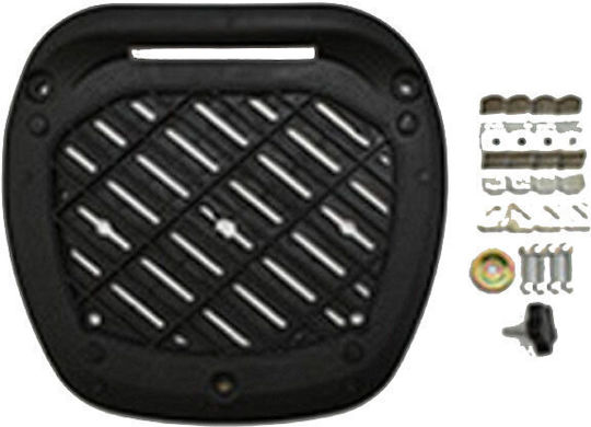 STR Motorcycle Top Case 51lt Black