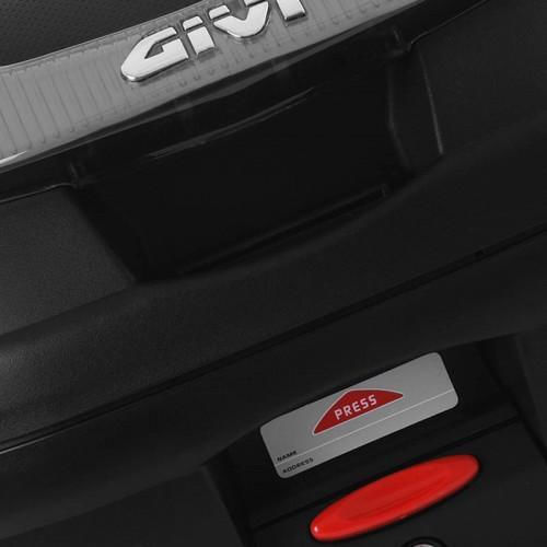 Givi Vision Monolock Motorcycle Top Case 34L Black