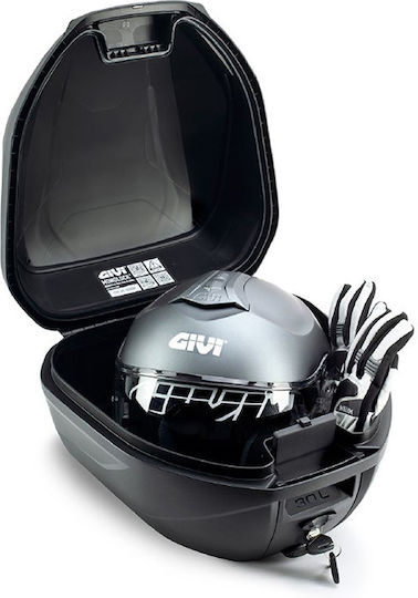 Givi C30N Monolock Мотоциклетен Куфар 30л Черен