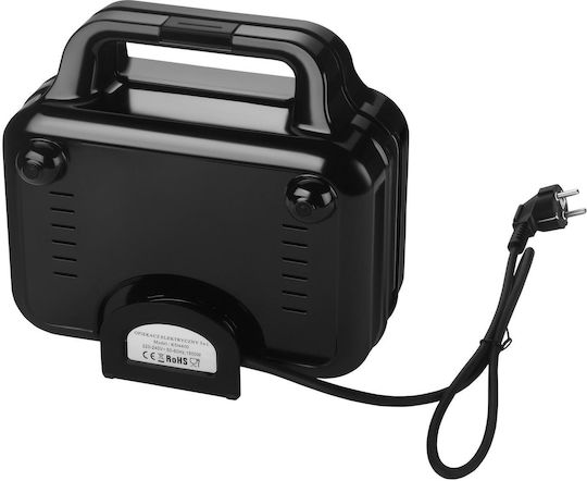 Kraft & Dele Sandwich-Maker mit Herausnehmbare Keramikplatten für 2 Toasts 1500W