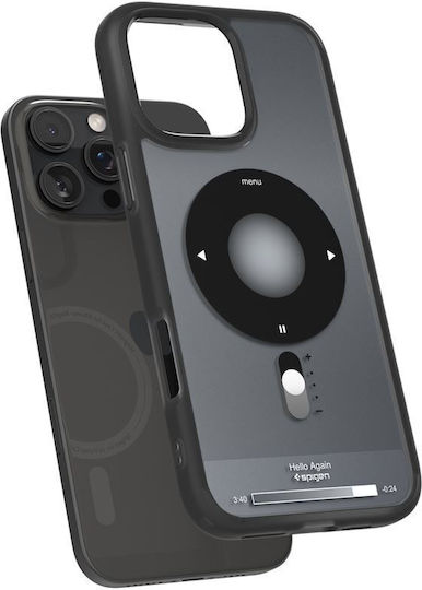 Spigen Ultra Hybrid Задна корица Пластмаса 2мм Classic Black (iPhone 16 Pro)