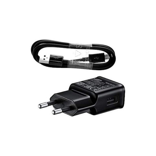 Samsung Φορτιστής Χωρίς Καλώδιο με Θύρα USB-A 15W Μαύρος (GP-PTU020SOBBQ)