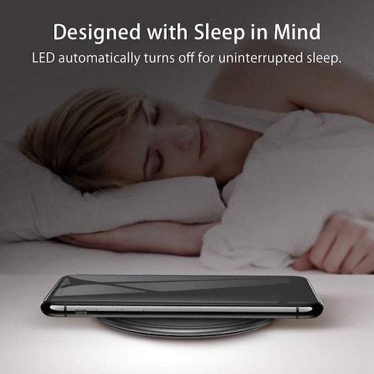 ESR Ασύρματος Φορτιστής (Qi Pad) 15W Μαύρος (Tidal Magnetic)