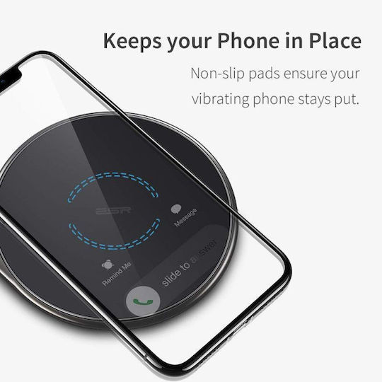 ESR Ασύρματος Φορτιστής (Qi Pad) 15W Μαύρος (Tidal Magnetic)