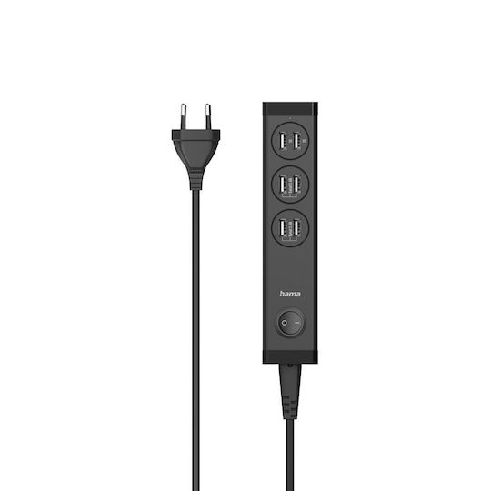HAMA с 6 USB-A порта 34W Многоцветен (00223201)