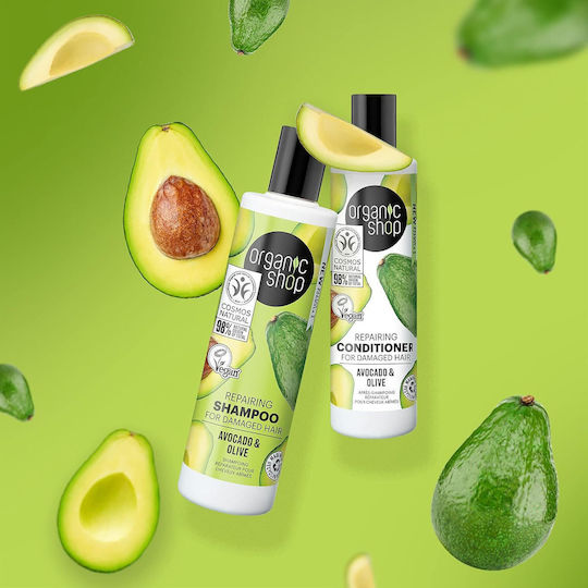 Natura Siberica Organic Olive & Orange Flowers Revival Shampoos Reconstruction/Nourishment & Hydration for All Hair Types 280ml