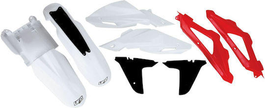 UFO Motorcycle Plastic Set for Keeway Easy White 1pcs